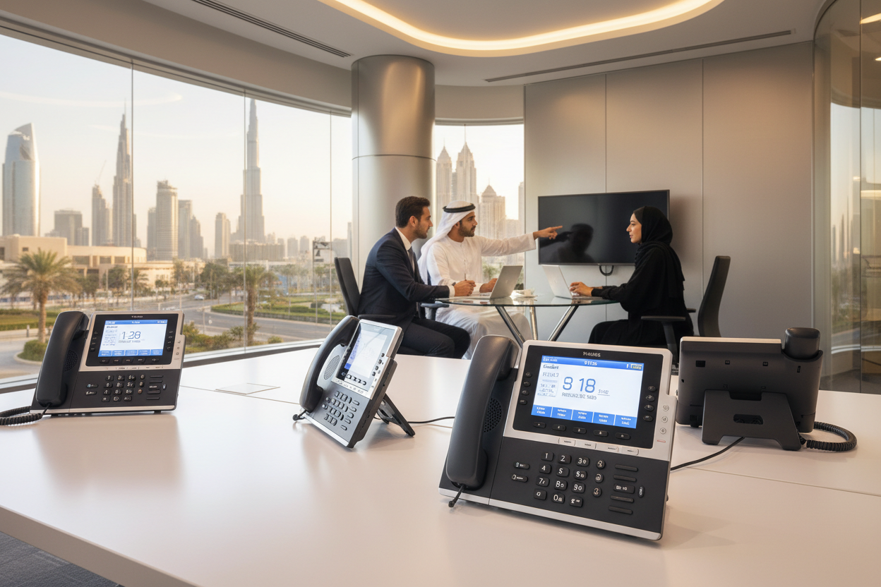 Best IP Phones for Small Businesses in UAE (2026 Guide)