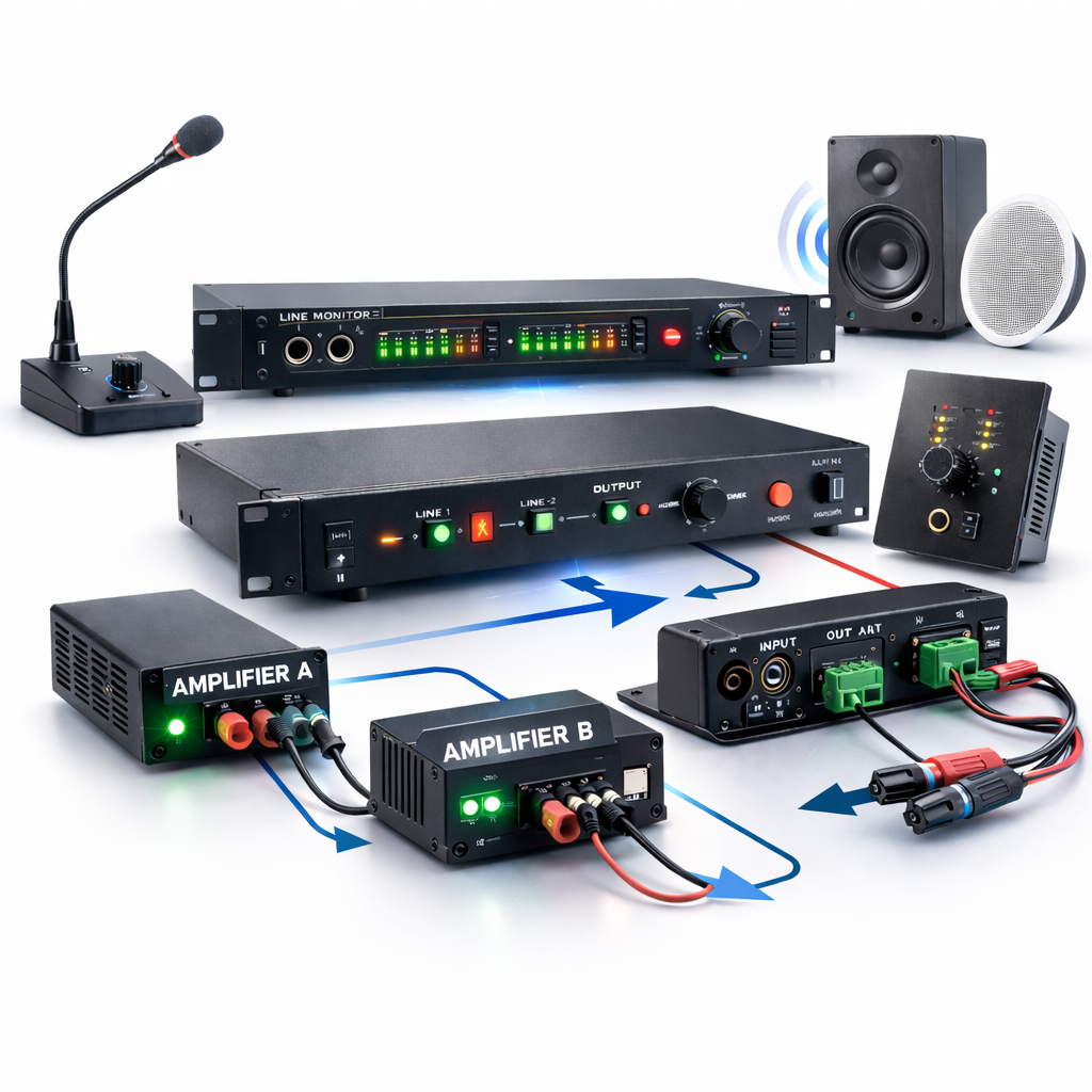 Line Monitoring & Amplifier Changeover